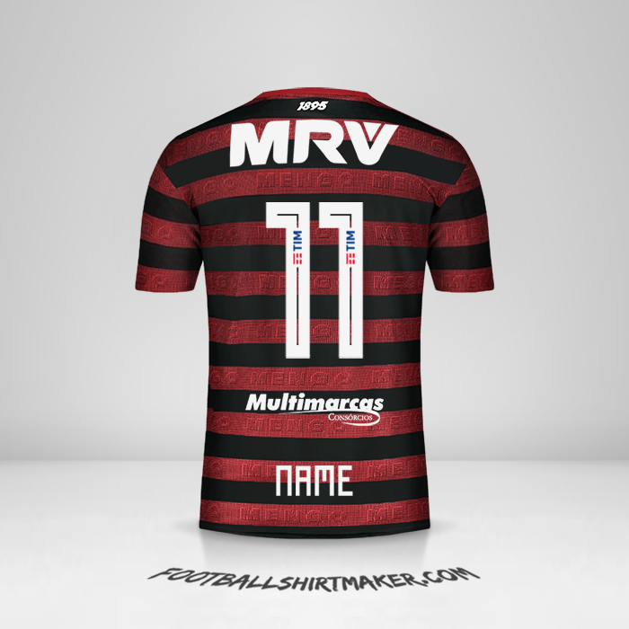 Trikot Flamengo 2019 -  name - 11