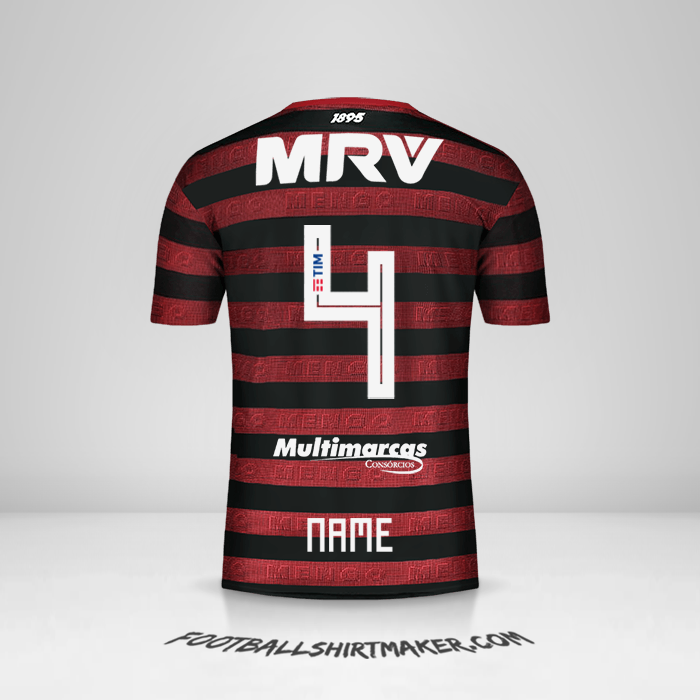 Shirt Flamengo 2019 -  name - 4