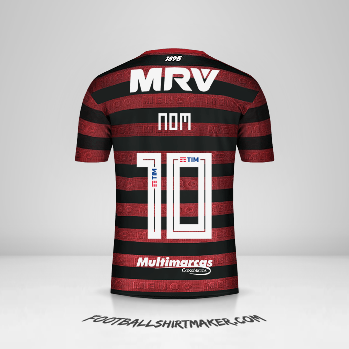 Maillot Flamengo Libertadores 2019 -  nom - 10