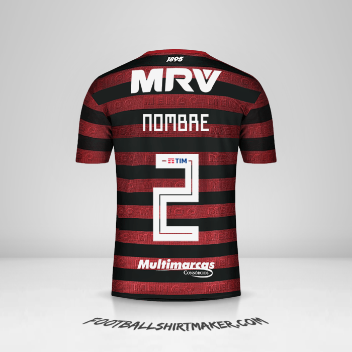 Jersey Flamengo Libertadores 2019 -  nombre - 2