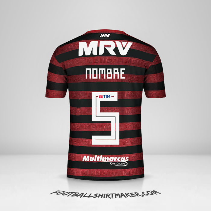Camiseta Flamengo Libertadores 2019 -  nombre - 5