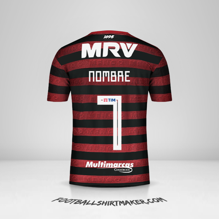 Camiseta Flamengo Libertadores 2019 -  nombre - 7