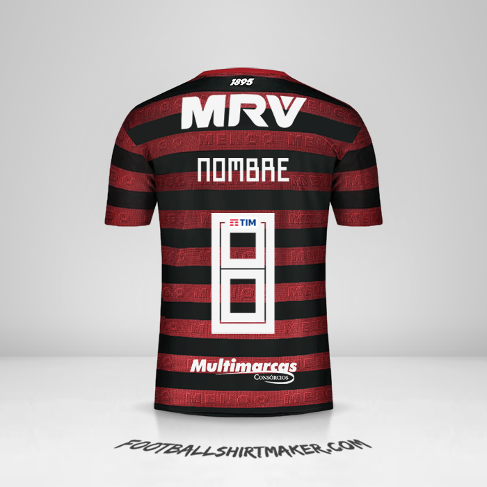 Jersey Flamengo Libertadores 2019 -  nombre - 8