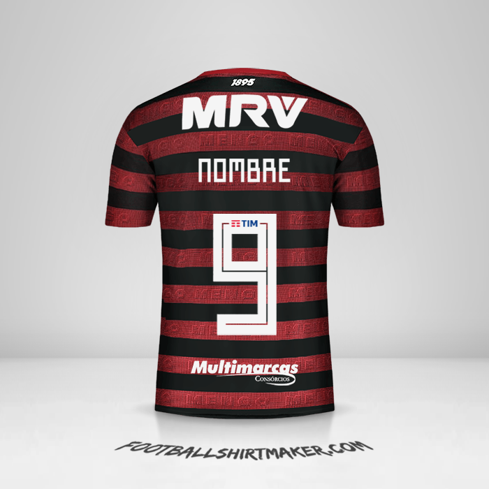 Camiseta Flamengo Libertadores 2019 -  nombre - 9