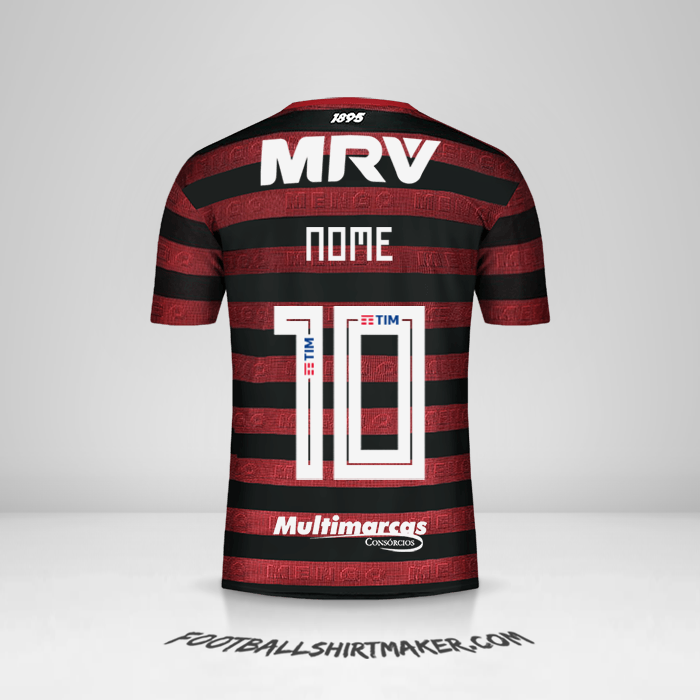 Camisola Flamengo Libertadores 2019 -  nome - 10