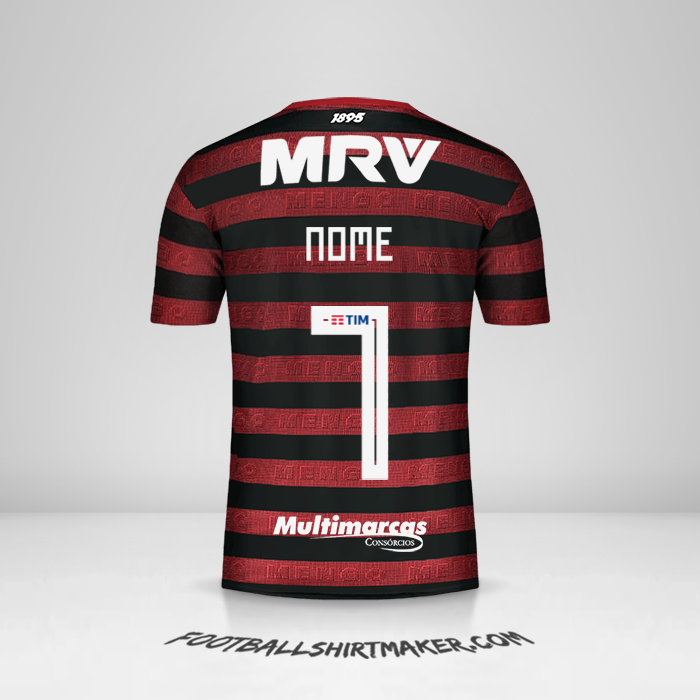 Camisa Flamengo Libertadores 2019 -  nome - 7