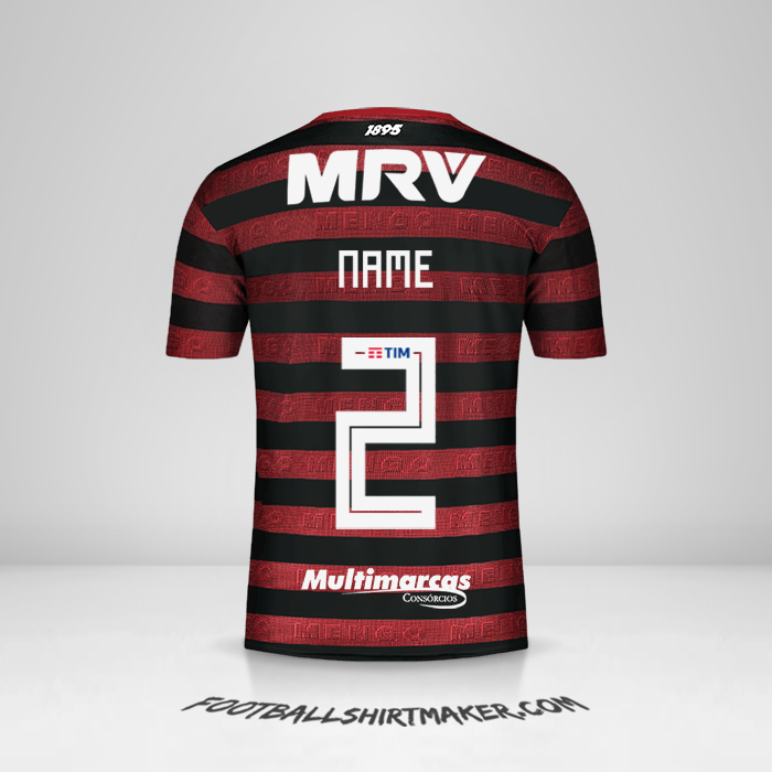 Trikot Flamengo Libertadores 2019 -  name - 2