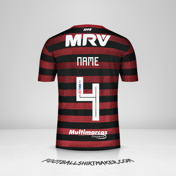 Trikot Flamengo Libertadores 2019 -  name - 4