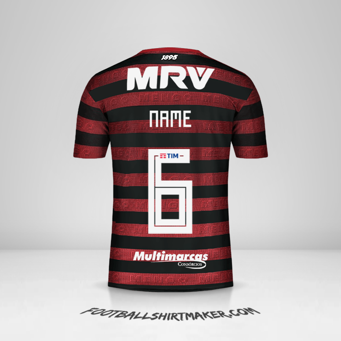 Jersey Flamengo Libertadores 2019 -  name - 6
