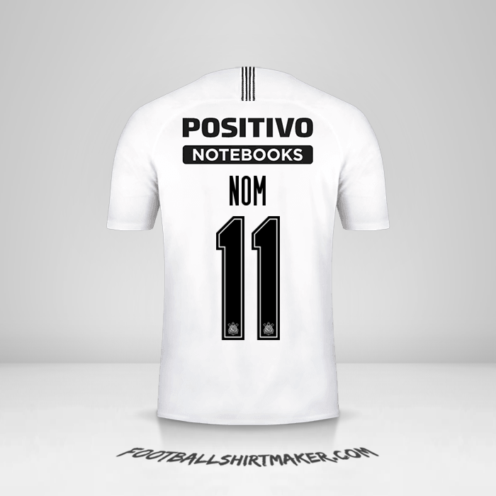 Maillot Corinthians Sudamericana 2019 -  nom - 11