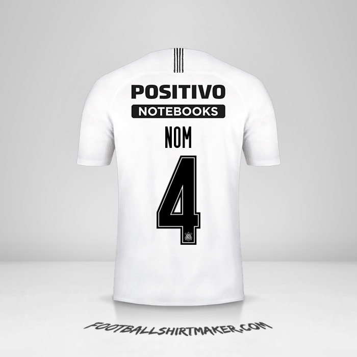Maillot Corinthians Sudamericana 2019 -  nom - 4