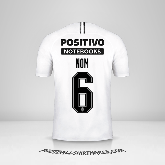 Maillot Corinthians Sudamericana 2019 -  nom - 6