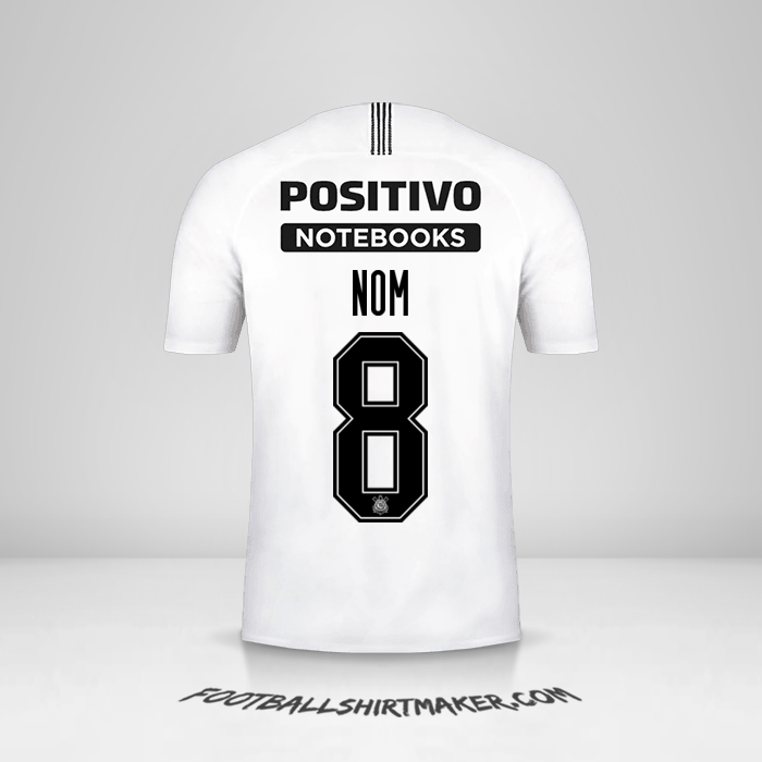 Maillot Corinthians Sudamericana 2019 -  nom - 8
