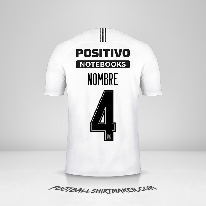 Camiseta Corinthians Sudamericana 2019 -  nombre - 4