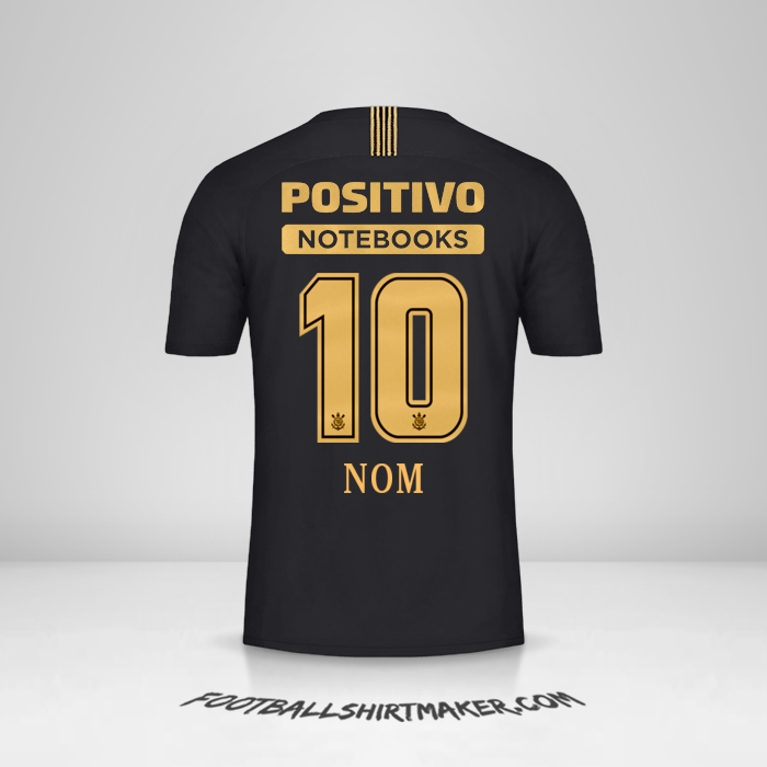 Maillot Corinthians Ayrton Senna 2018/19 -  nom - 10