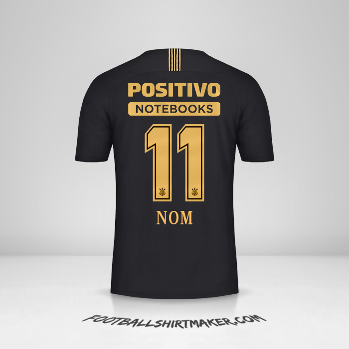 Maillot Corinthians Ayrton Senna 2018/19 -  nom - 11