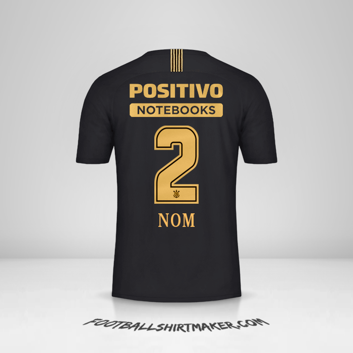 Maillot Corinthians Ayrton Senna 2018/19 -  nom - 2