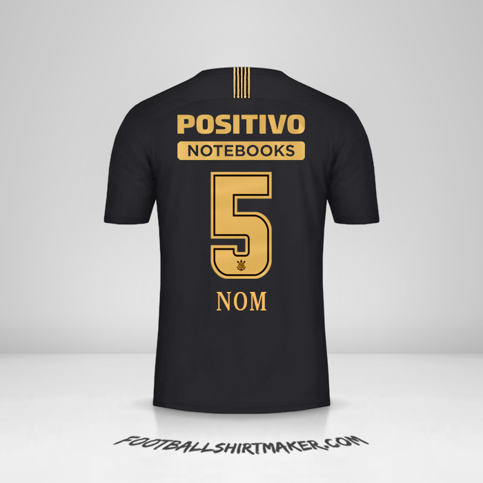 Maillot Corinthians Ayrton Senna 2018/19 -  nom - 5