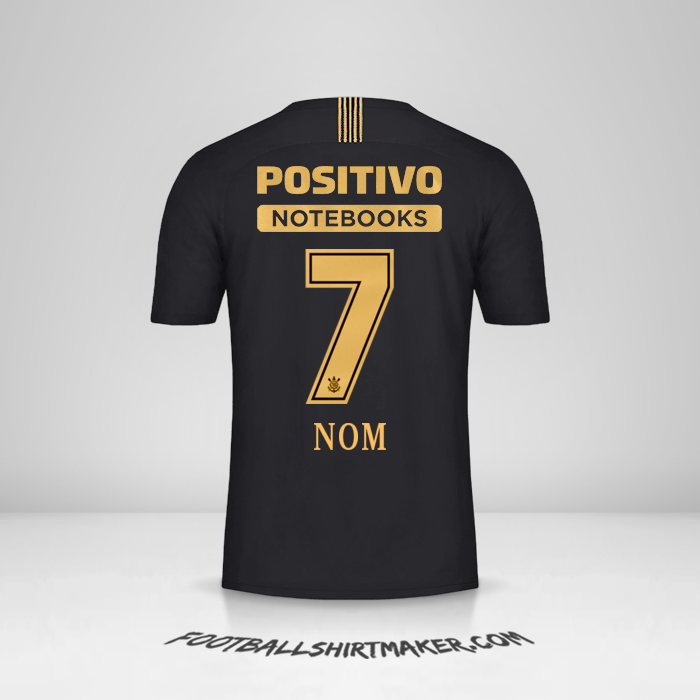 Maillot Corinthians Ayrton Senna 2018/19 -  nom - 7