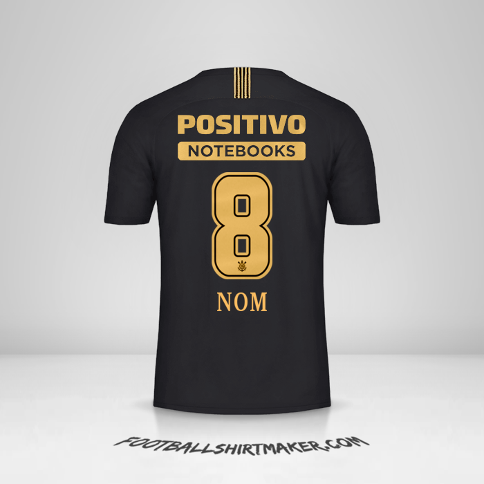 Maillot Corinthians Ayrton Senna 2018/19 -  nom - 8
