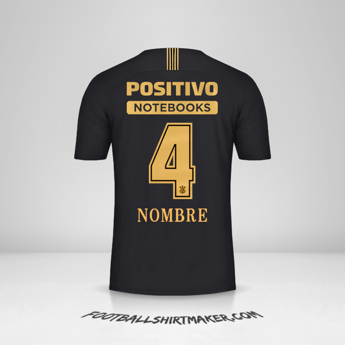 Jersey Corinthians Ayrton Senna 2018/19 -  nombre - 4