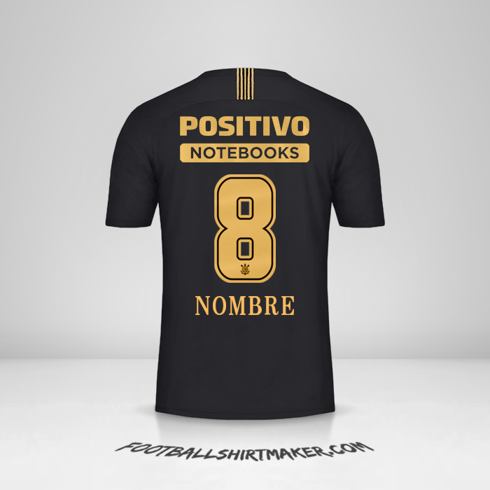 Jersey Corinthians Ayrton Senna 2018/19 -  nombre - 8