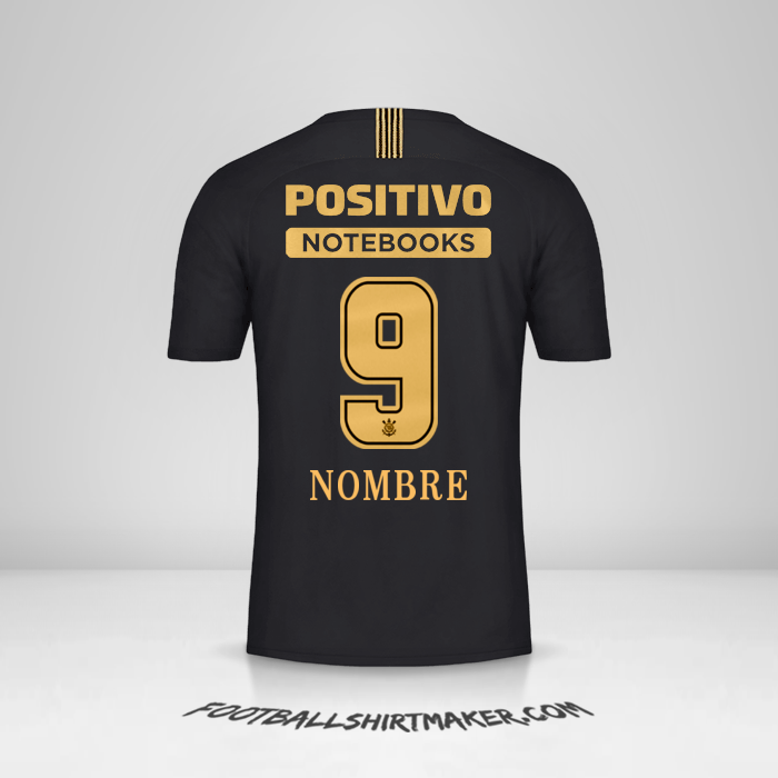 Jersey Corinthians Ayrton Senna 2018/19 -  nombre - 9