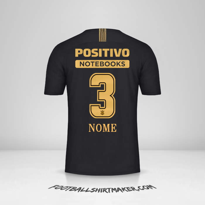 Maglia Corinthians Ayrton Senna 2018/19 -  nome - 3