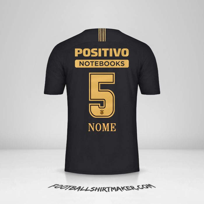 Maglia Corinthians Ayrton Senna 2018/19 -  nome - 5