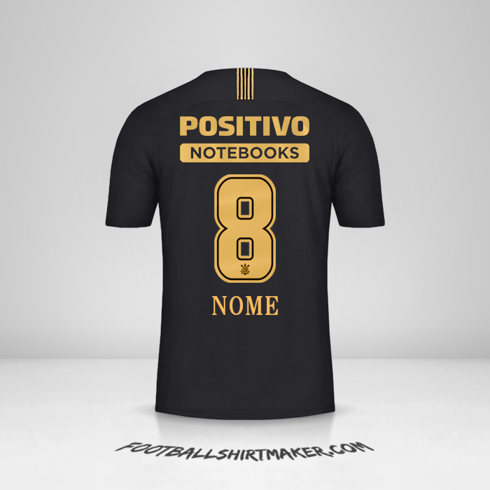 Camisa Corinthians Ayrton Senna 2018/19 -  nome - 8
