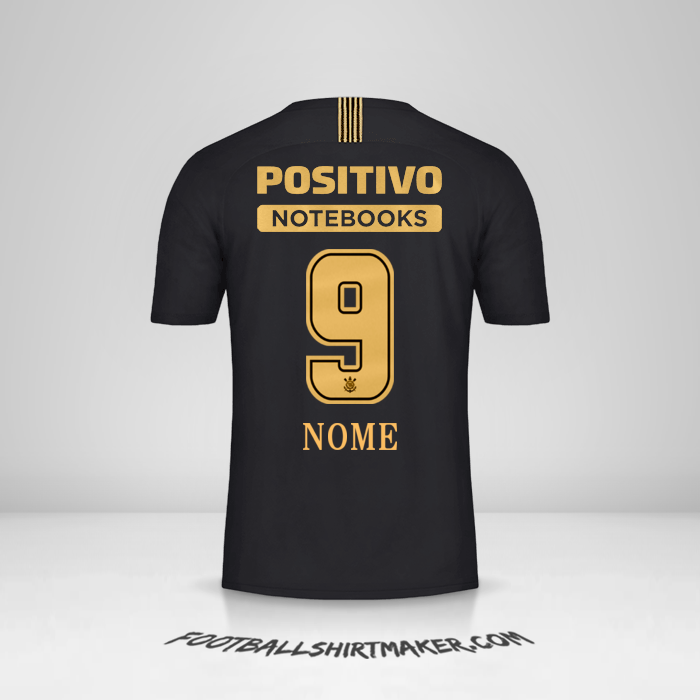 Camisa Corinthians Ayrton Senna 2018/19 -  nome - 9