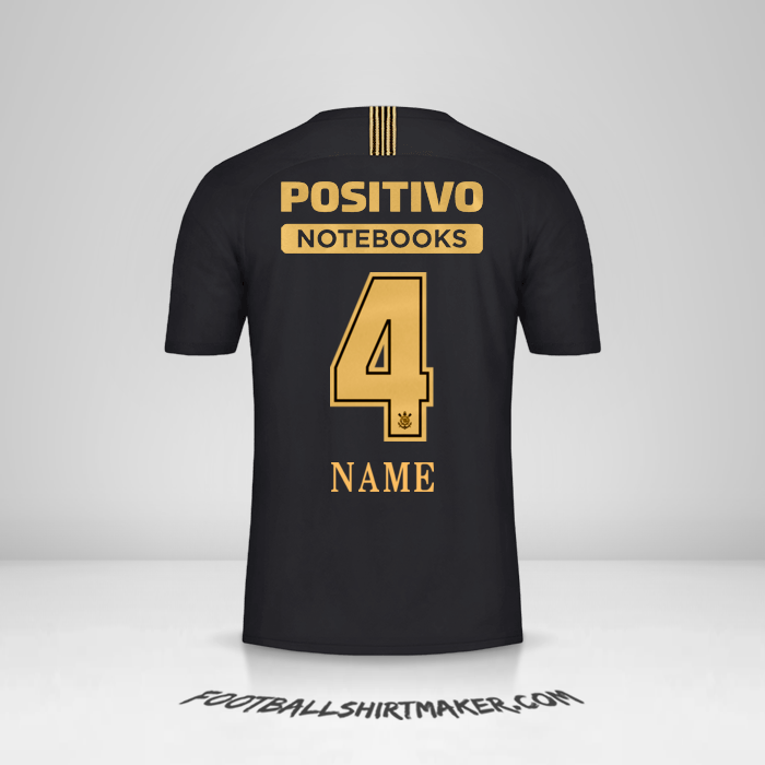 Shirt Corinthians Ayrton Senna 2018/19 -  name - 4