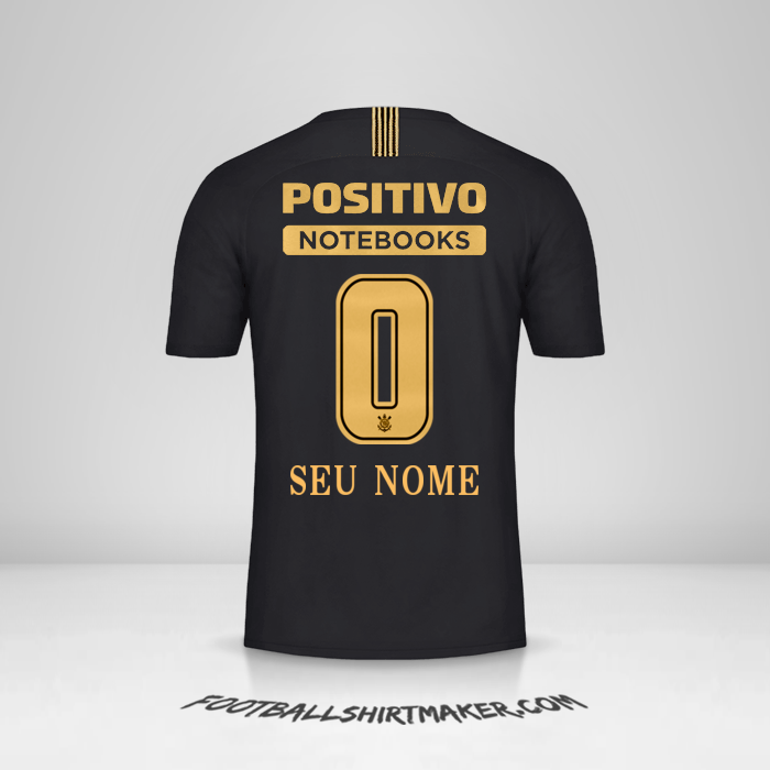 Camisa Corinthians Ayrton Senna 2018/19 -  seu nome - 0