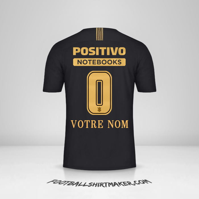 Maillot Corinthians Ayrton Senna 2018/19 -  votre nom - 0