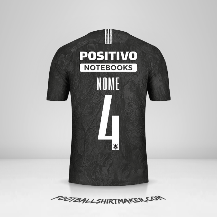 Maglia Corinthians Sudamericana 2019 Seconda -  nome - 4