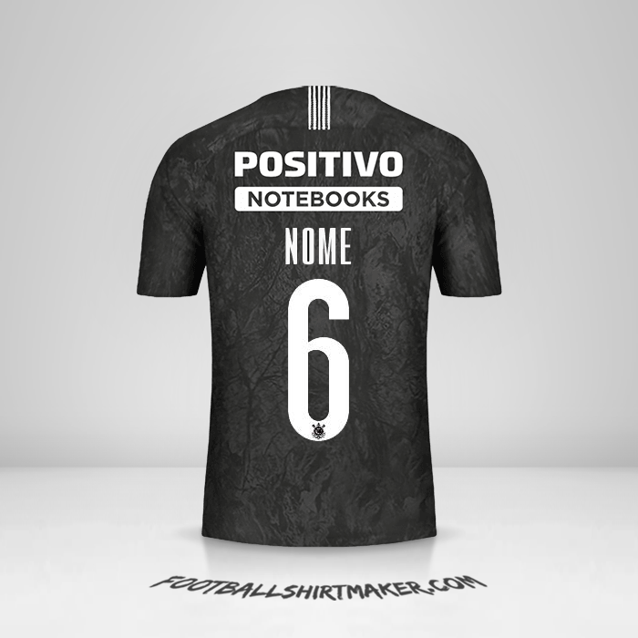Maglia Corinthians Sudamericana 2019 Seconda -  nome - 6