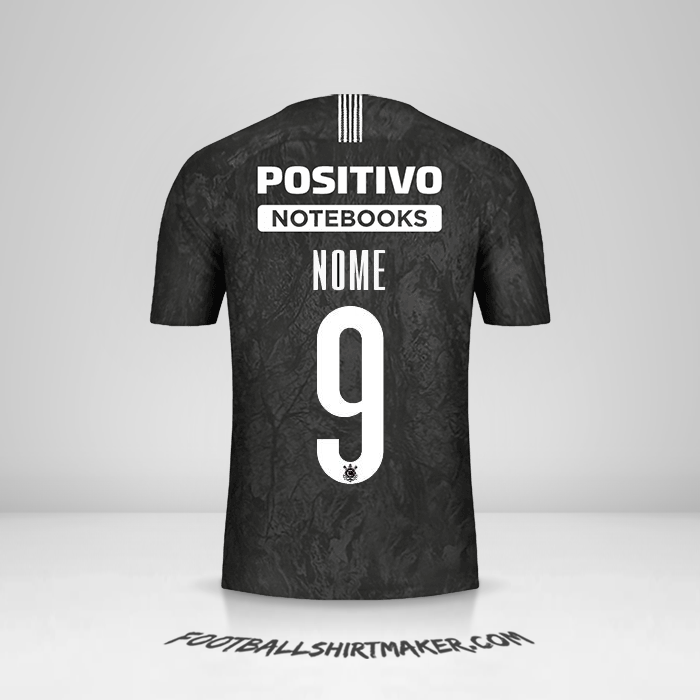 Maglia Corinthians Sudamericana 2019 Seconda -  nome - 9