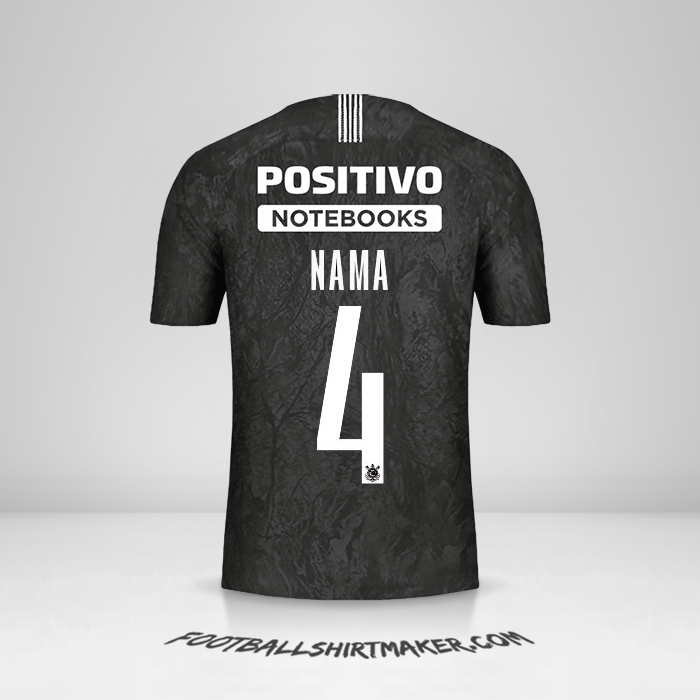 Jersey Corinthians Sudamericana 2019 Alternatif -  nama - 4