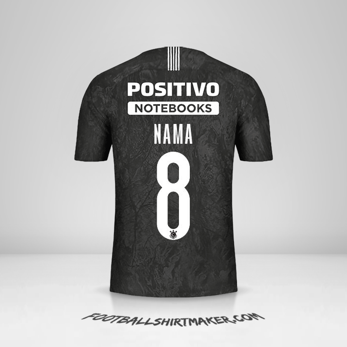 Jersey Corinthians Sudamericana 2019 Alternatif -  nama - 8