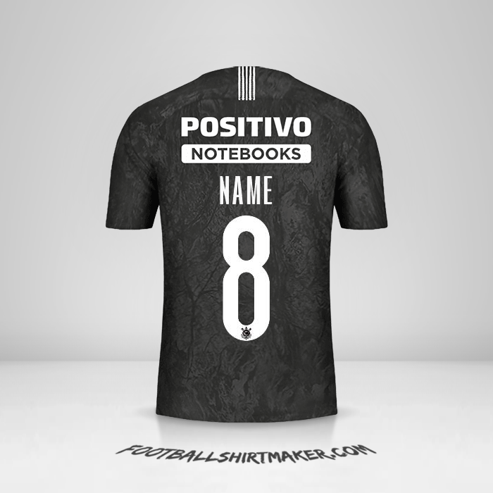 Jersey Corinthians Sudamericana 2019 Away -  name - 8