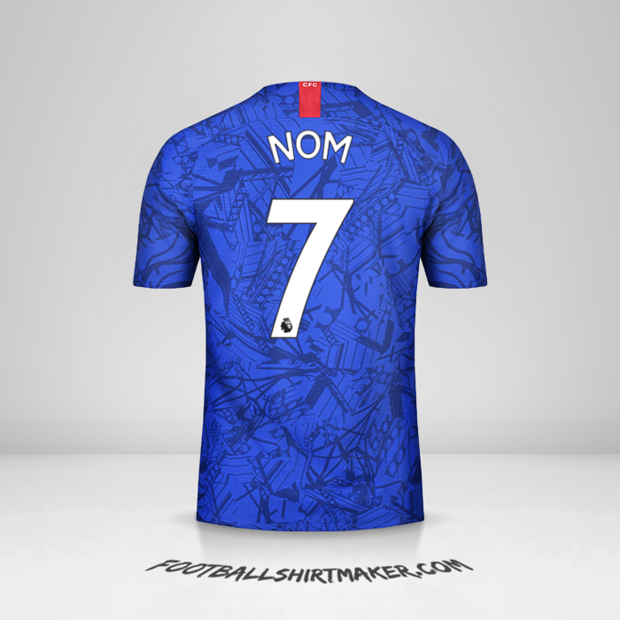Maillot Chelsea 2019/20 -  nom - 7