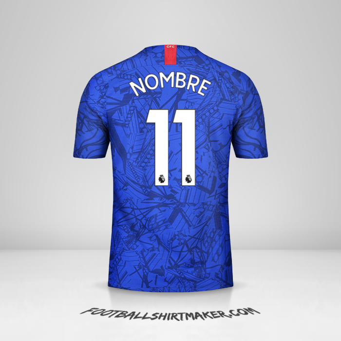 Camiseta Chelsea 2019/20 -  nombre - 11