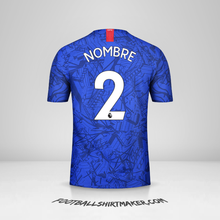 Jersey Chelsea 2019/20 -  nombre - 2