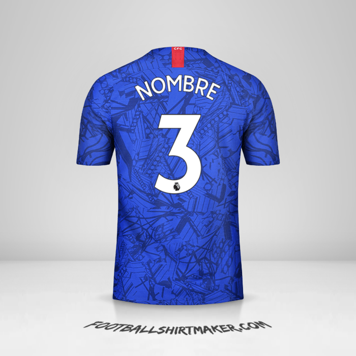 Camiseta Chelsea 2019/20 -  nombre - 3