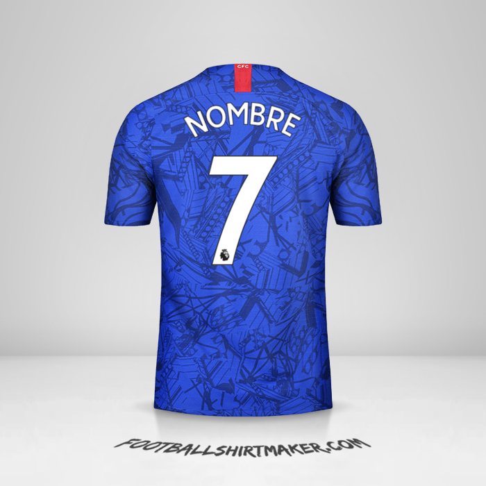 Jersey Chelsea 2019/20 -  nombre - 7