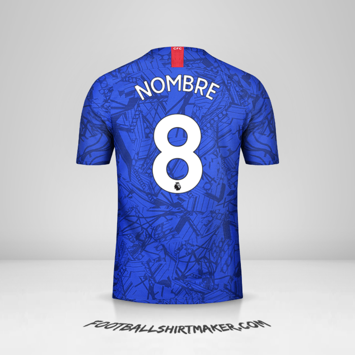 Jersey Chelsea 2019/20 -  nombre - 8