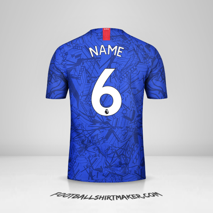 Jersey Chelsea 2019/20 -  name - 6