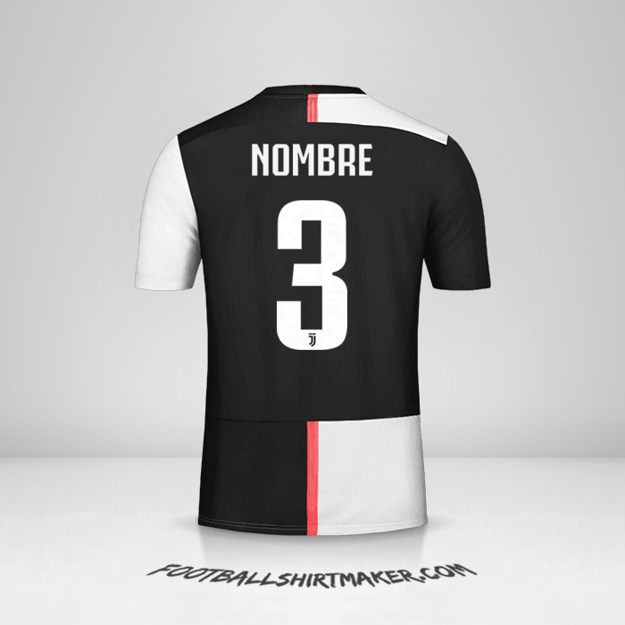 Jersey Juventus FC Cup 2019/20 -  nombre - 3