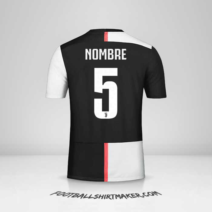 Camiseta Juventus FC Cup 2019/20 -  nombre - 5