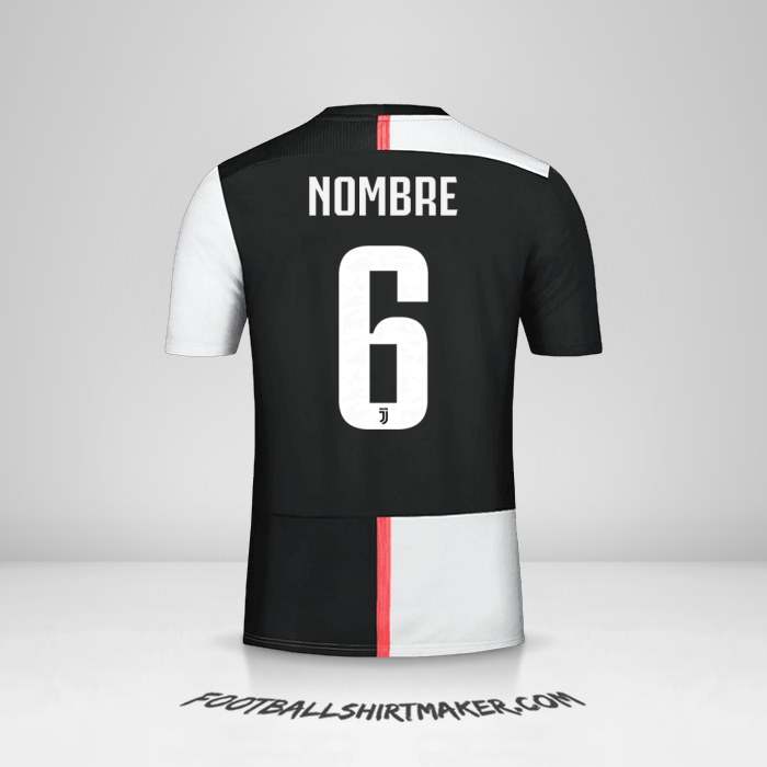 Jersey Juventus FC Cup 2019/20 -  nombre - 6